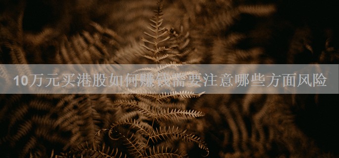 10万元买港股如何赚钱需要注意哪些方面风险