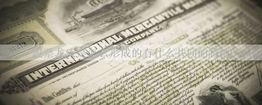 股票龙头是怎么形成的有什么共同的特征